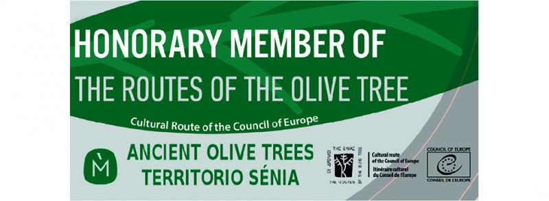 Miembro de Honor de la Ruta Europea del Olivo