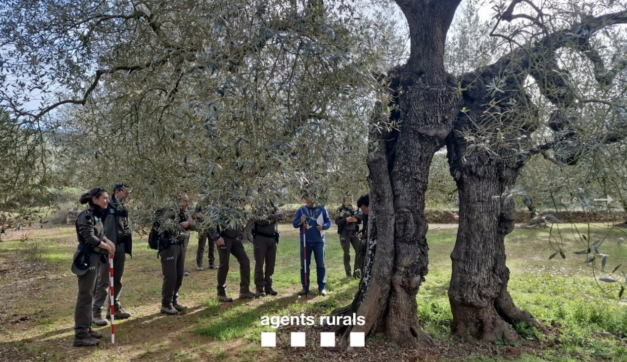 Fotos con los agentes rurales